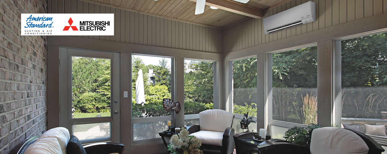 American Standard Mitusbishi Ductless Wall Unit 2