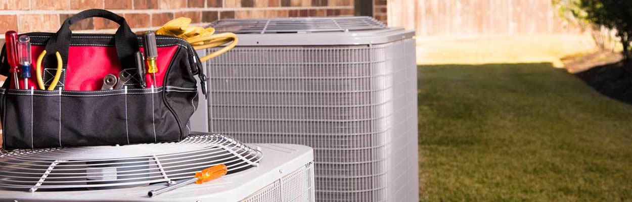 Tools On Top Of Hvac Unit