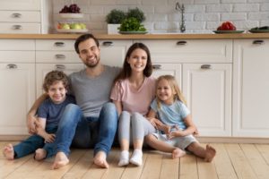 Family Enjoys Good Air Quality