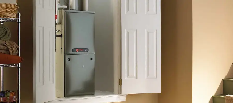 New Furnace In Closet